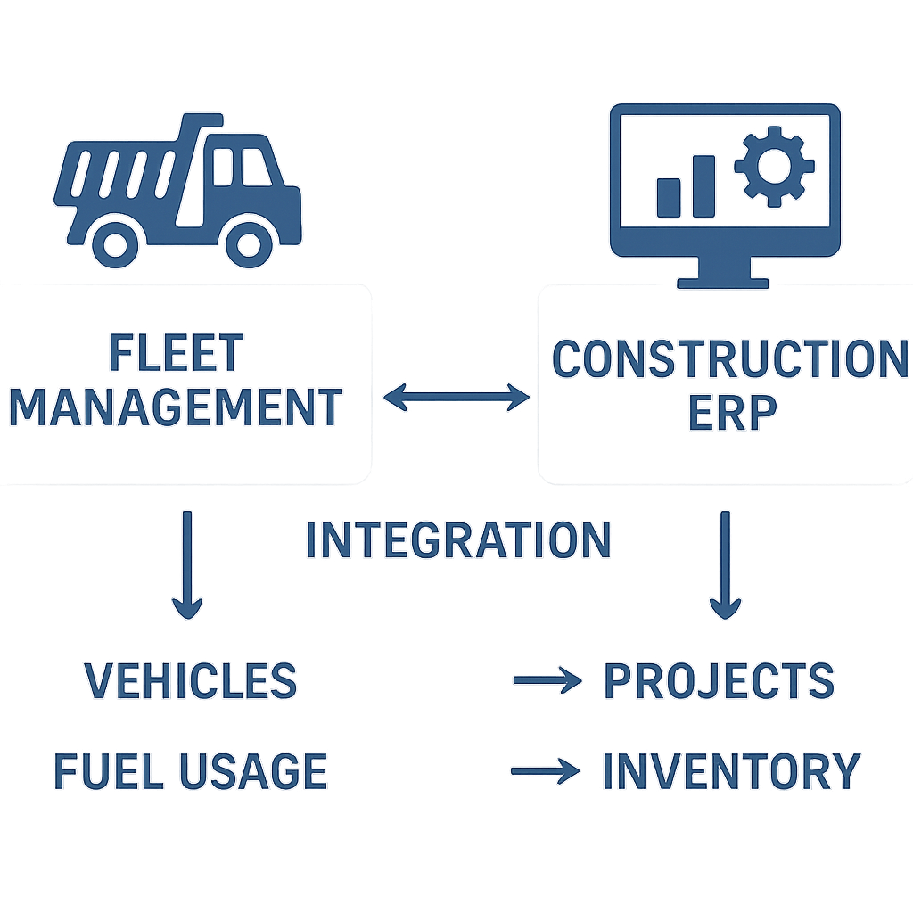 Fleet Management and Construction ERP Integration